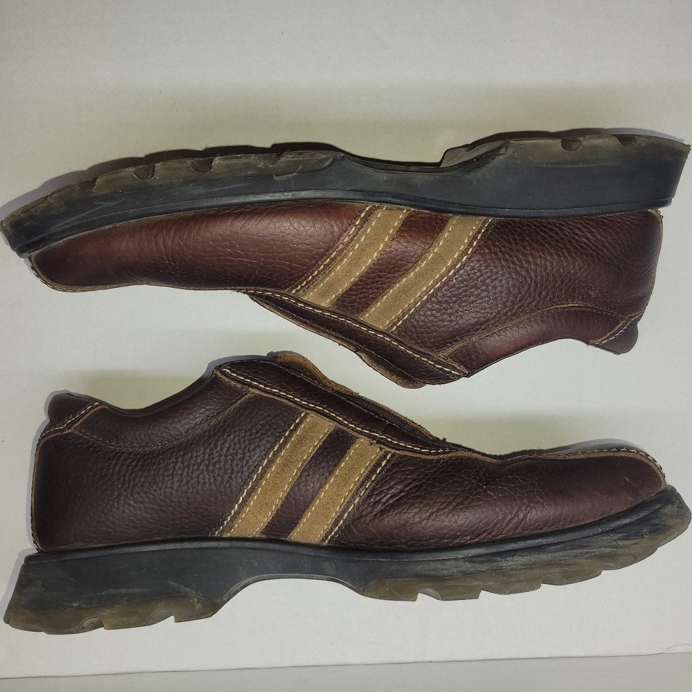 Bed Stu The Next Step Loafers Shoes Mens 13 Brown Leather Slip On Casual - Picture 4 of 9